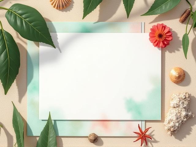 Tropical destination wedding invitation suite with vibrant letterpress and watercolor accents